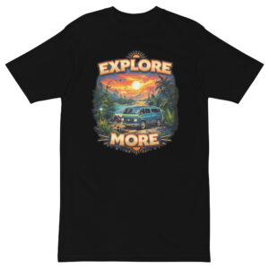 EXPLORER Men’s premium heavyweight tee